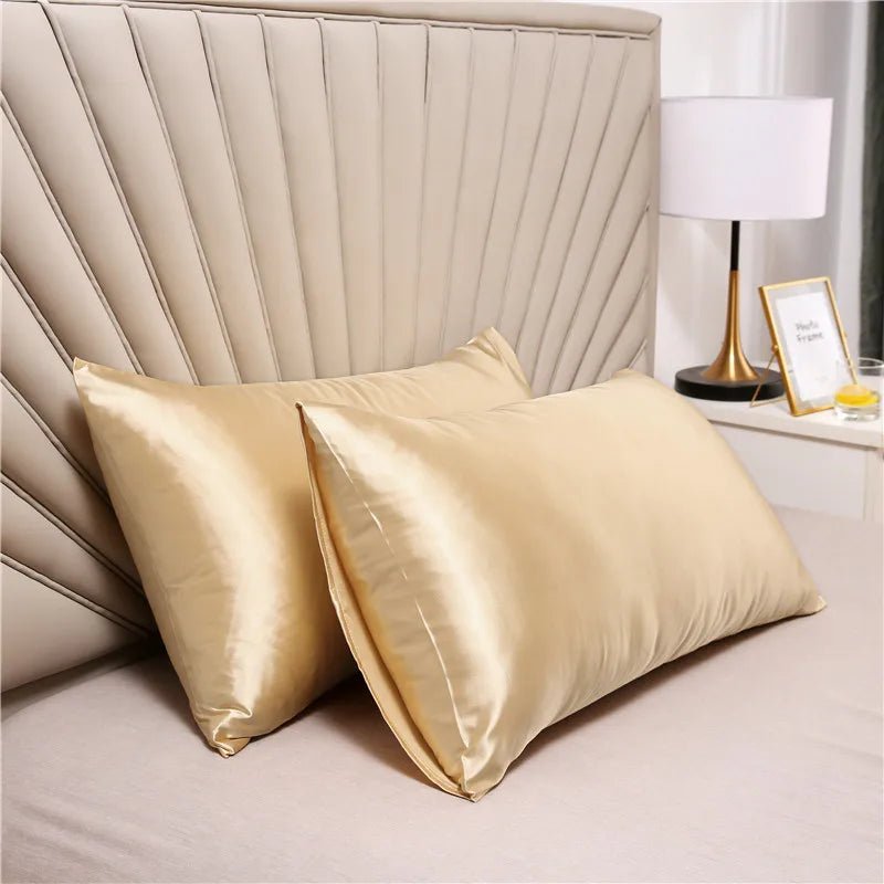 Housse d’Oreiller en Soie| Noctiora™ - Noctiora
