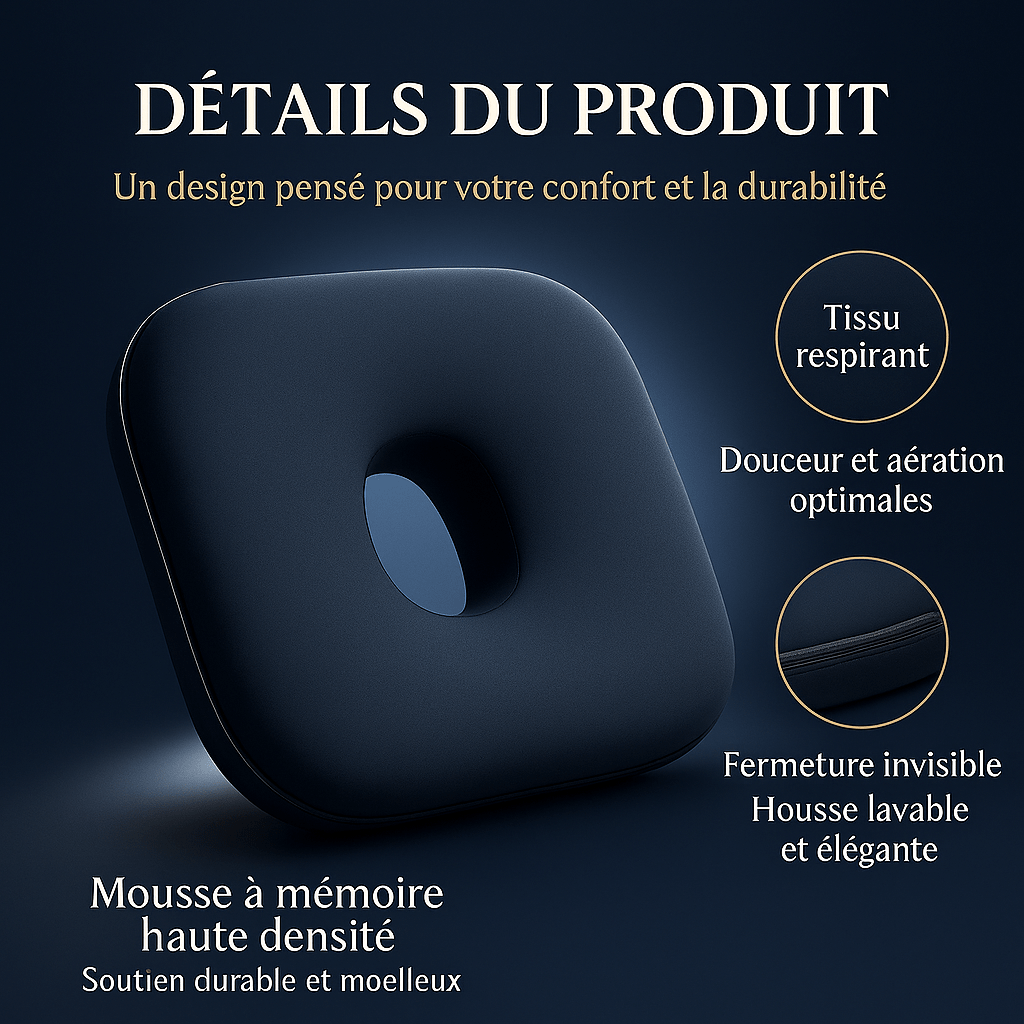 Oreiller avec Trou  Noctiora™ - Noctiora