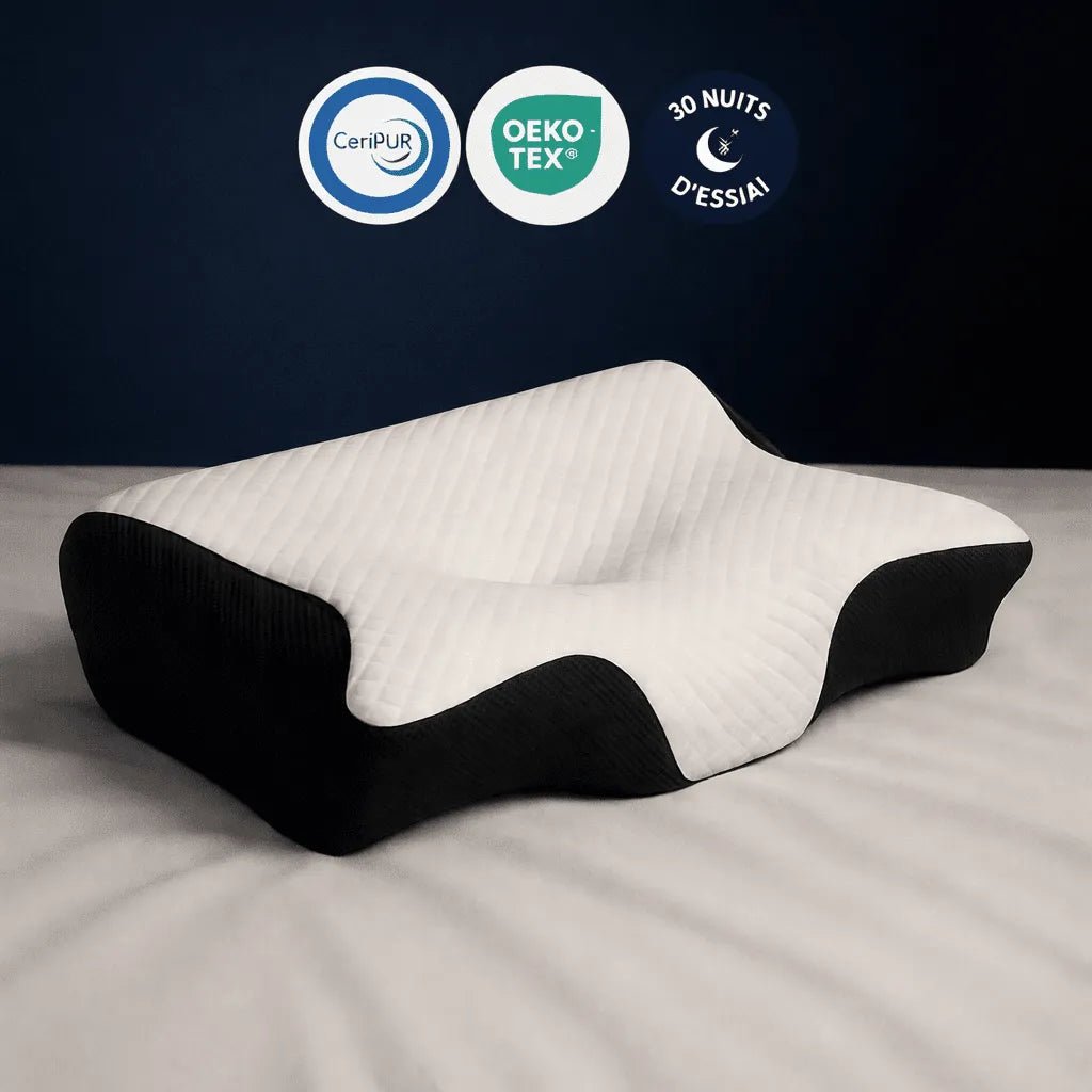 Oreiller Cervical à Mémoire de Forme | Noctiora™ Noctiora™ – confort, ergonomie et sommeil réparateur