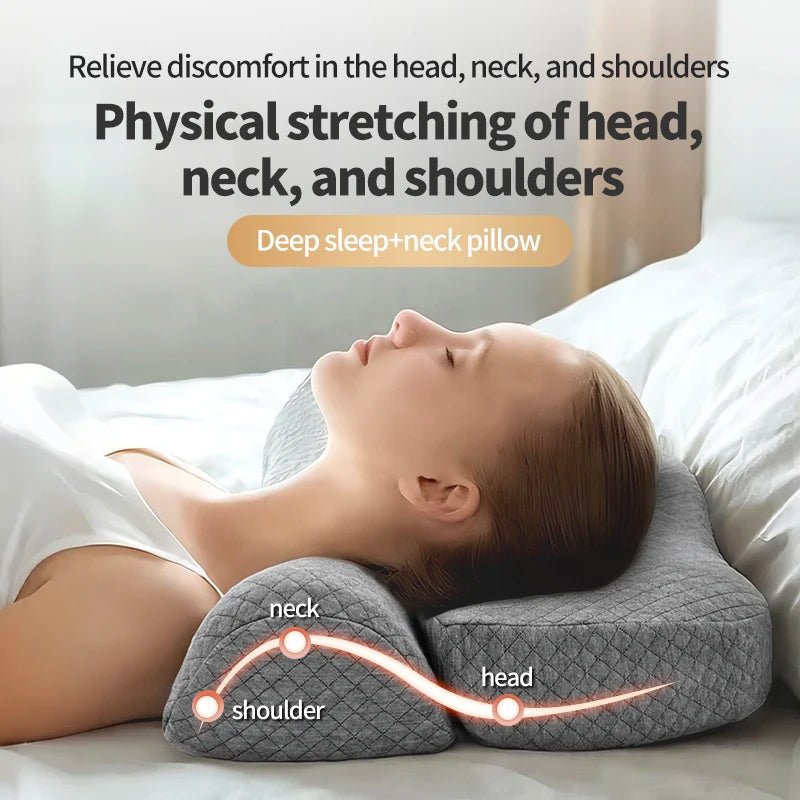 Oreiller Ergonomique à Mémoire de Forme | Noctiora™ - Noctiora