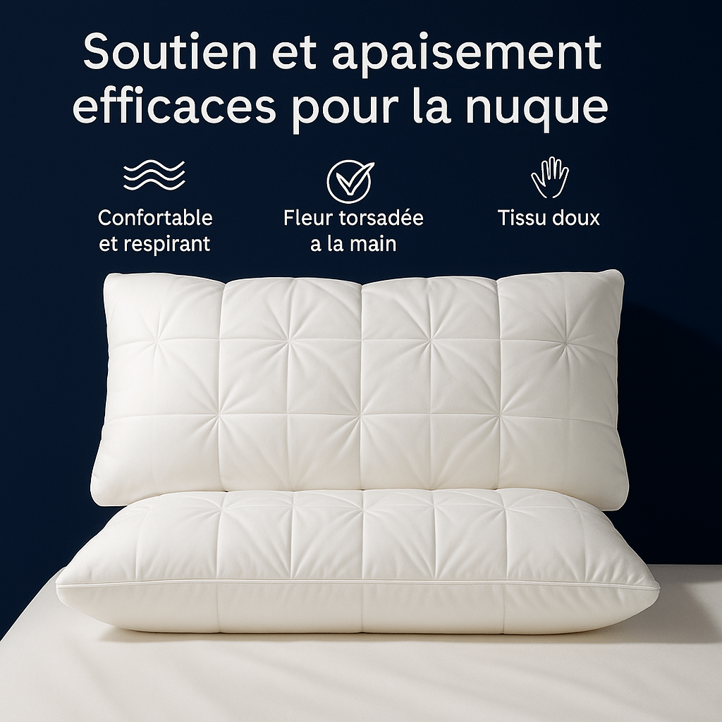 Oreiller Hôtel Premium | Noctiora™ - Noctiora