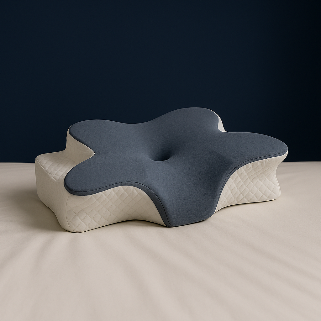Oreiller Étoilé en Mousse à Mémoire de Forme – Confort Enveloppant | Noctiora™