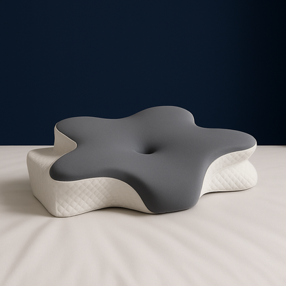 Oreiller Étoilé en Mousse à Mémoire de Forme – Confort Enveloppant | Noctiora™