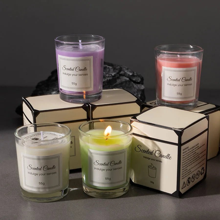 Bougie Aromathérapie Cire de Soja Naturelle Noctiora™ – confort, ergonomie et sommeil réparateur
