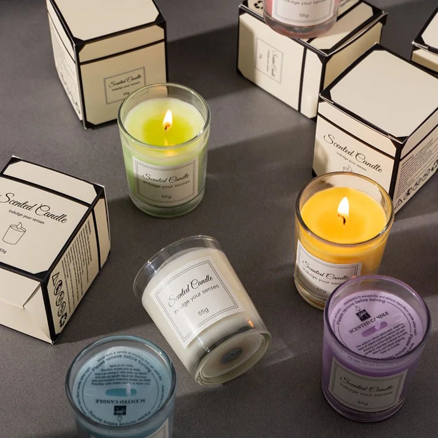 Bougie Aromathérapie Cire de Soja Naturelle Noctiora™ – confort, ergonomie et sommeil réparateur