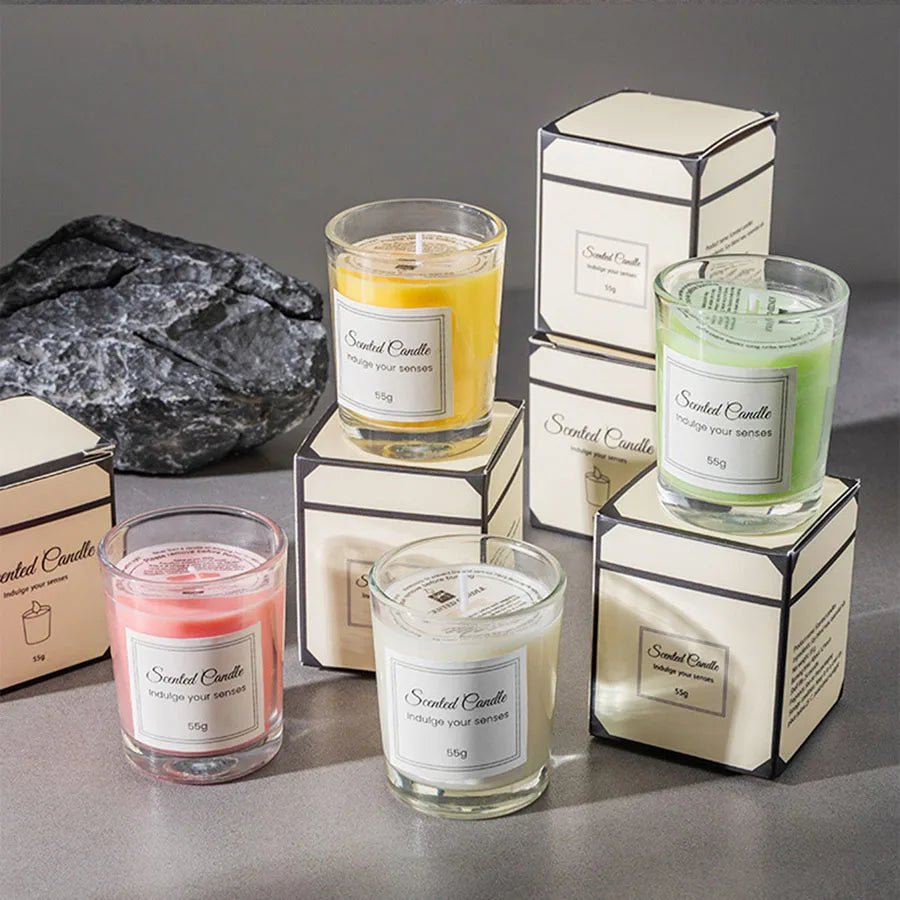 Bougie Aromathérapie Cire de Soja Naturelle Noctiora™ – confort, ergonomie et sommeil réparateur