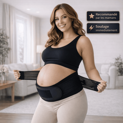 Ceinture de Grossesse Premium – Ultra Confort Noctiora™ – confort, ergonomie et sommeil réparateur