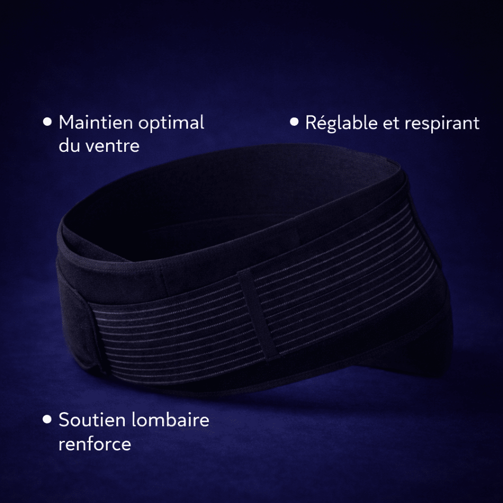 Ceinture de Grossesse Premium – Ultra Confort Noctiora™ – confort, ergonomie et sommeil réparateur