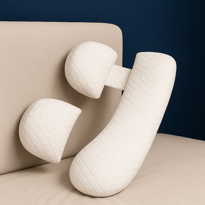 Coussin de Grossesse 3D | Noctiora™ Noctiora™ – confort, ergonomie et sommeil réparateur
