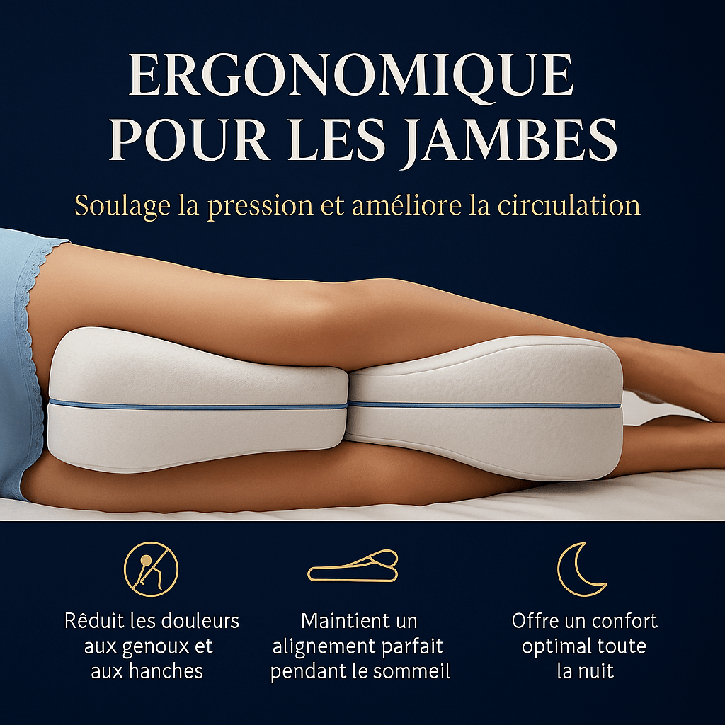 Coussin Lombaire à Mémoire de Forme | Noctiora™ - Noctiora