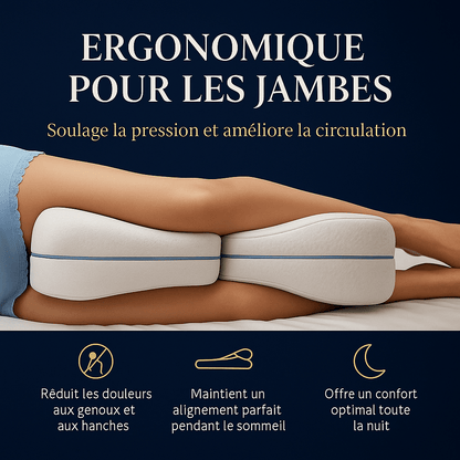 Coussin Lombaire à Mémoire de Forme | Noctiora™ - Noctiora