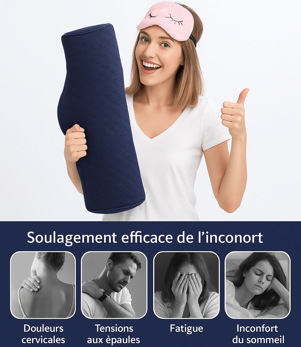 Coussin Orthopédique Cervical | Noctiora™ Noctiora™ – confort, ergonomie et sommeil réparateur