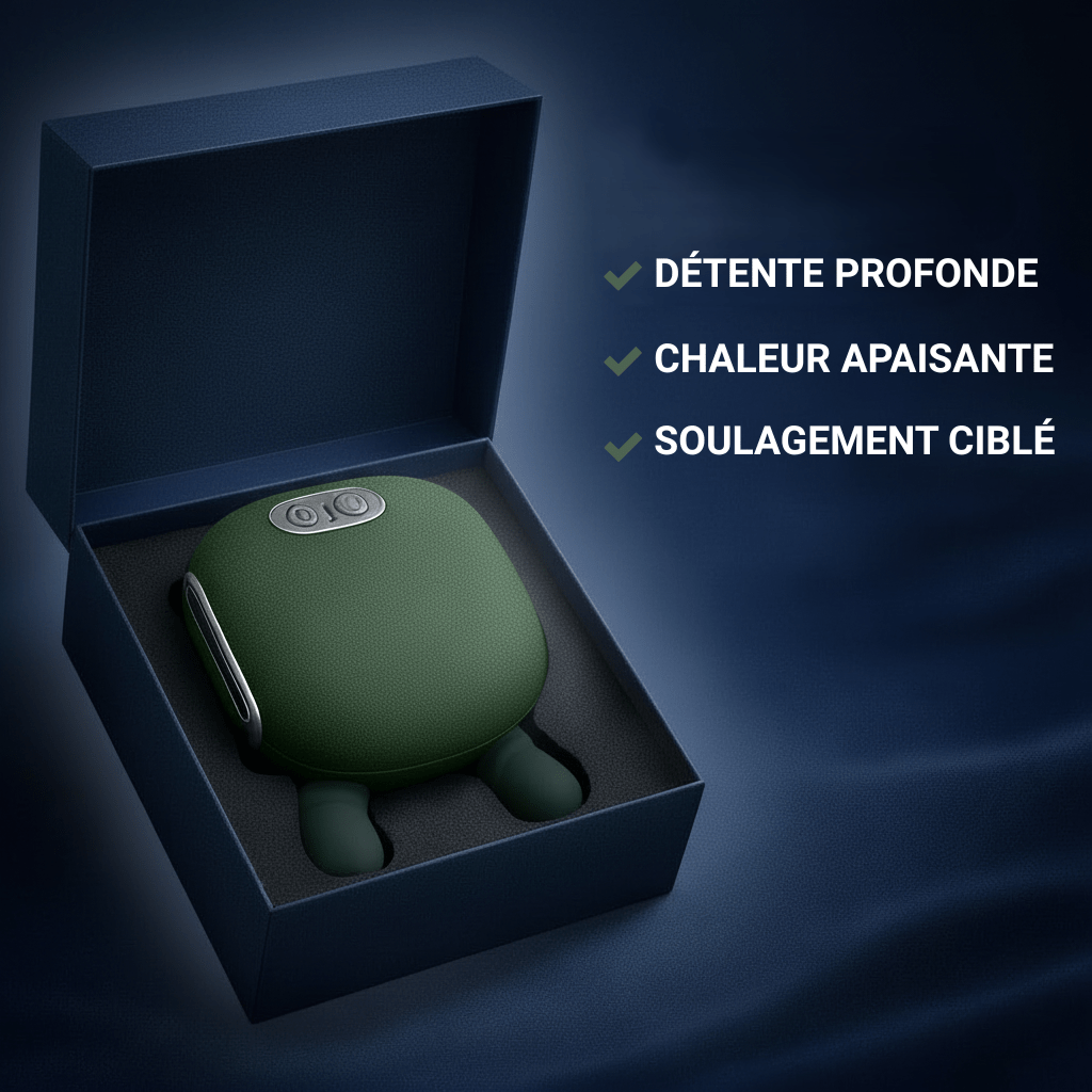 Masseur Multi‑Zones Chauffant Sans Fil Noctiora™ – confort, ergonomie et sommeil réparateur