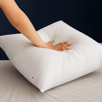 Oreiller 100 % Coton | Noctiora™ Noctiora™ – confort, ergonomie et sommeil réparateur