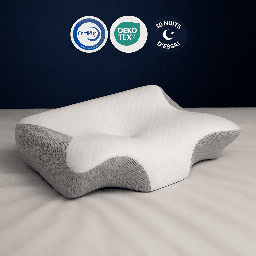 Oreiller Cervical à Mémoire de Forme | Noctiora™ Noctiora™ – confort, ergonomie et sommeil réparateur