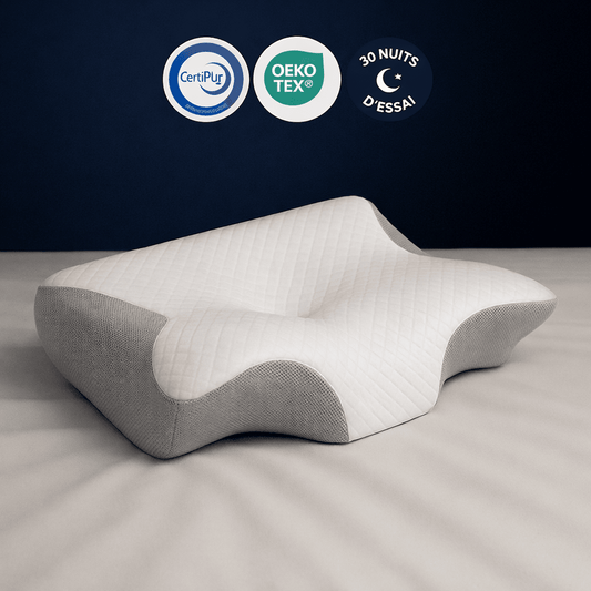 Oreiller Cervical à Mémoire de Forme | Noctiora™ Noctiora™ – confort, ergonomie et sommeil réparateur