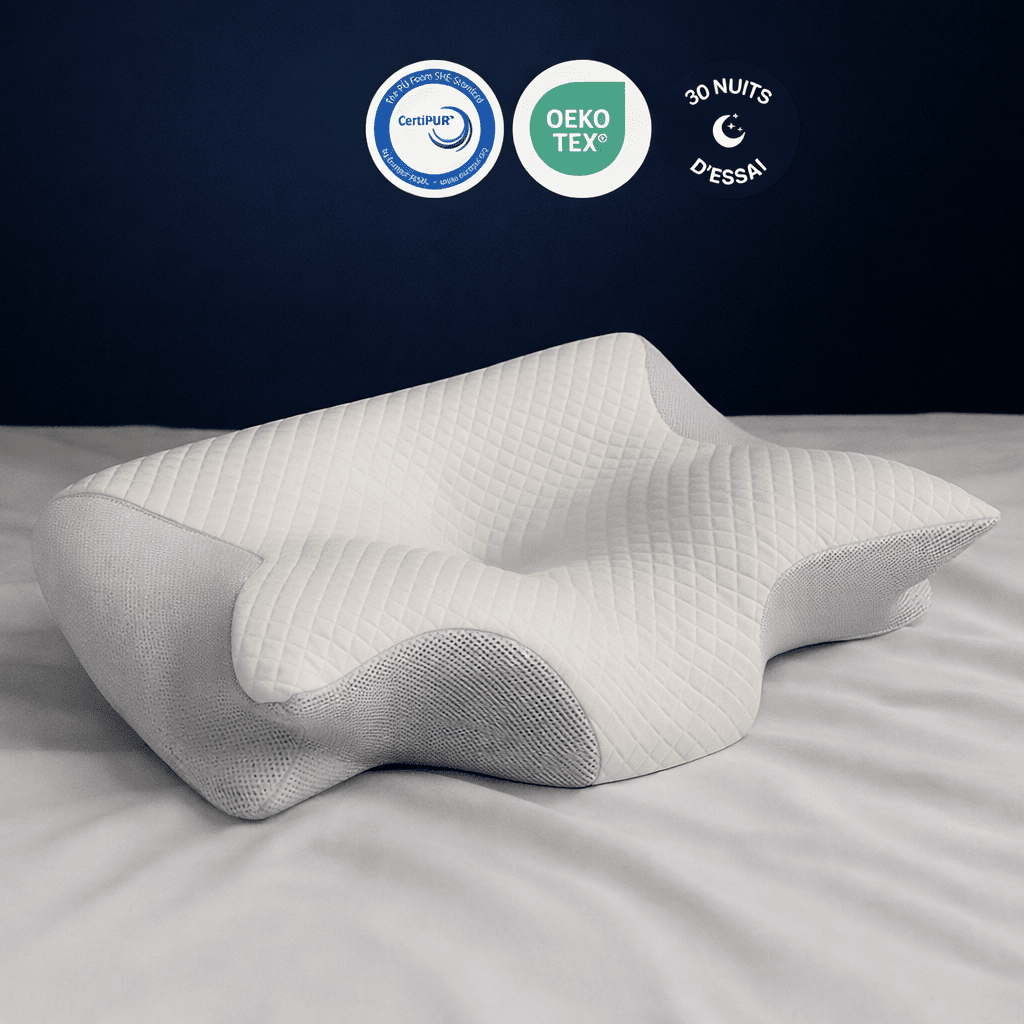 Oreiller Cervical à Mémoire de Forme | Noctiora™ Noctiora™ – confort, ergonomie et sommeil réparateur
