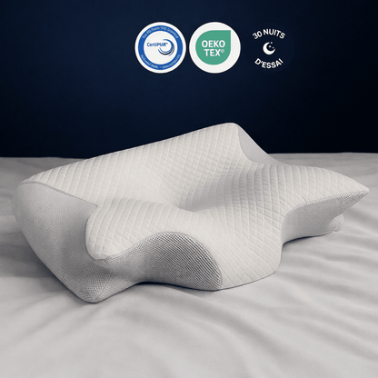 Oreiller Cervical à Mémoire de Forme | Noctiora™ Noctiora™ – confort, ergonomie et sommeil réparateur