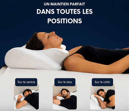 Oreiller Cervical à Mémoire de Forme | Noctiora™ Noctiora™ – confort, ergonomie et sommeil réparateur