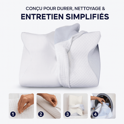 Oreiller Cervical à Mémoire de Forme | Noctiora™ - Noctiora