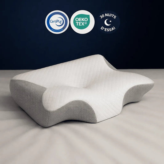 Oreiller Cervical à Mémoire de Forme | Noctiora™ Noctiora™ – confort, ergonomie et sommeil réparateur