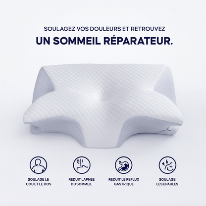 Oreiller Cervical à Mémoire de Forme | Noctiora™ - Noctiora
