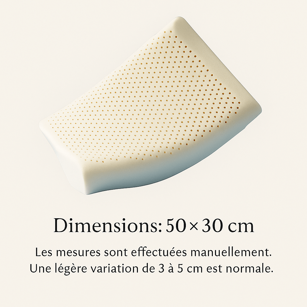 Oreiller en Latex Naturel | Noctiora™ Noctiora™ – confort, ergonomie et sommeil réparateur