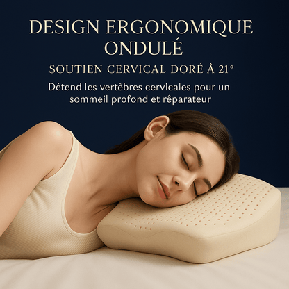 Oreiller en Latex Naturel | Noctiora™ Noctiora™ – confort, ergonomie et sommeil réparateur