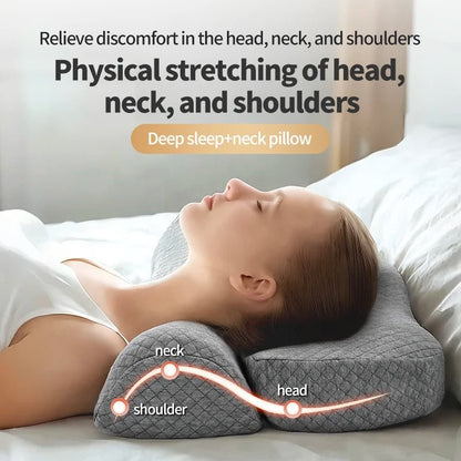 Oreiller Ergonomique à Mémoire de Forme | Noctiora™ - Noctiora
