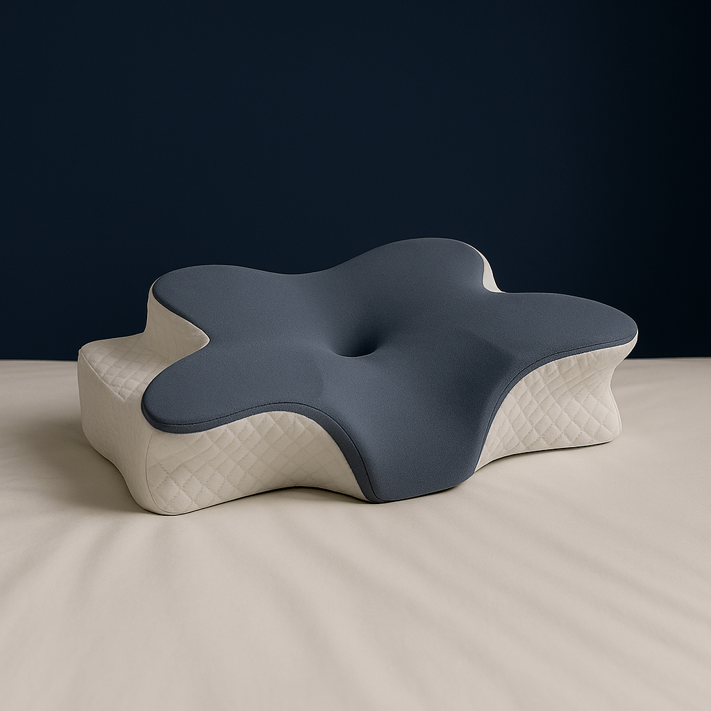 Oreiller Étoilé en Mousse à Mémoire de Forme – Confort Enveloppant | Noctiora™ Noctiora™ – confort, ergonomie et sommeil réparateur