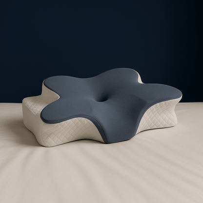 Oreiller Étoilé en Mousse à Mémoire de Forme – Confort Enveloppant | Noctiora™ Noctiora™ – confort, ergonomie et sommeil réparateur