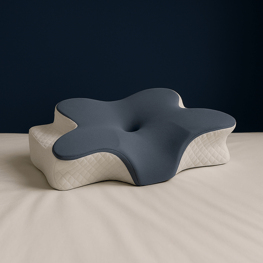Oreiller Étoilé en Mousse à Mémoire de Forme – Confort Enveloppant | Noctiora™ Noctiora™ – confort, ergonomie et sommeil réparateur