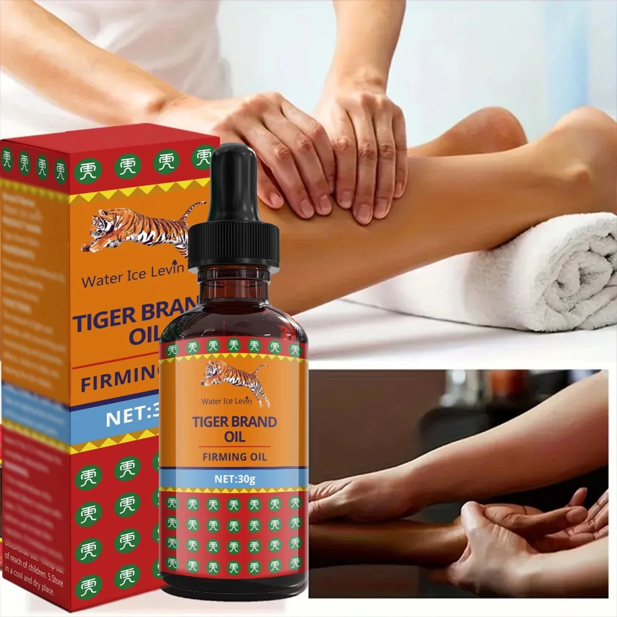 Tiger Balm Huile de Massage Relaxante 30ml – Soulage Muscles & Tensions – Vitamine E & Huile d’Olive Noctiora™ – confort, ergonomie et sommeil réparateur